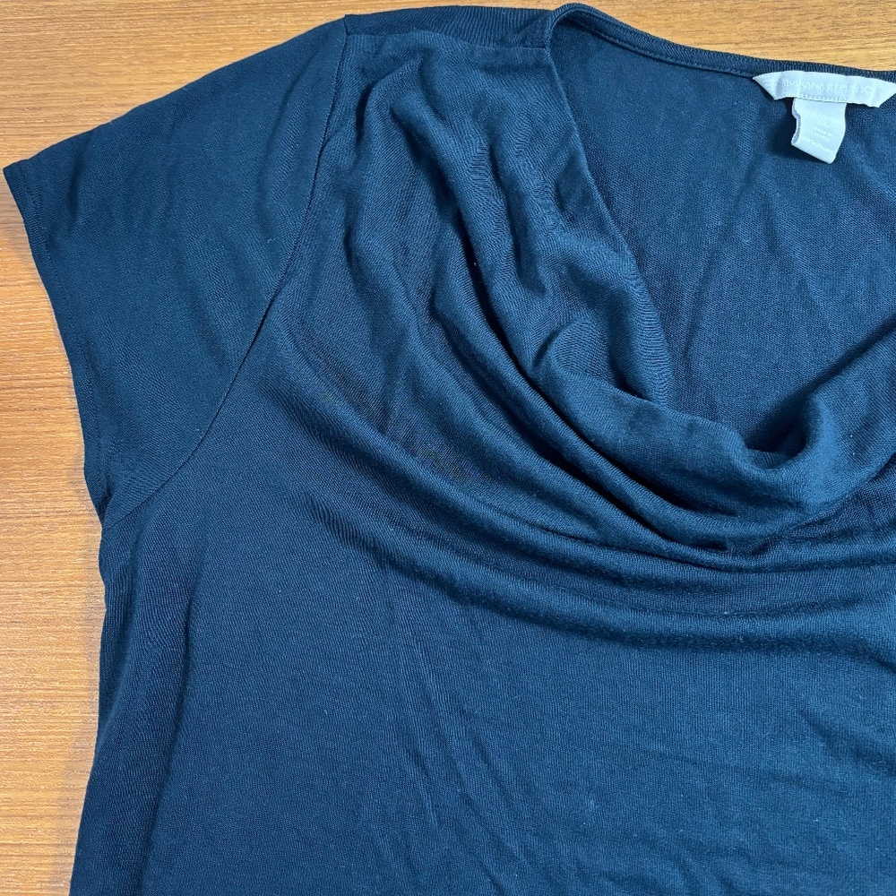 Banana Republic Black Cowl Neck Top